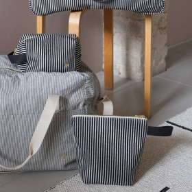 Trousse de toilette en coton Bio 2 Tailles Unis ou Motifs