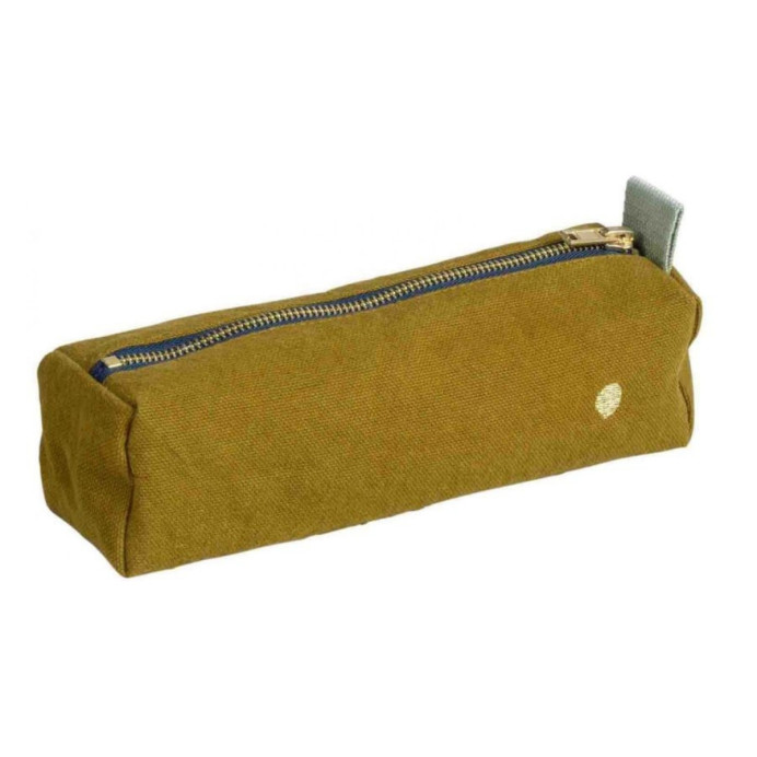 Trousse de bureau en Coton Bio - La Cerise sur le Gâteau | Impression lin