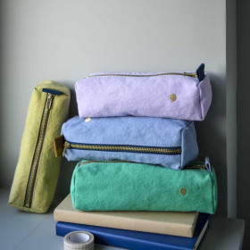 Trousse de bureau en Coton Bio Unis ou Motifs