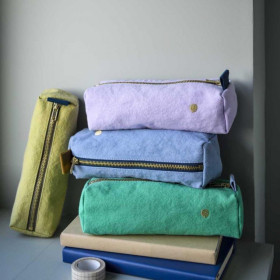 Trousse de bureau en Coton Bio Unis ou Motifs