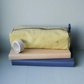 Trousse de bureau en Coton Bio Unis ou Motifs