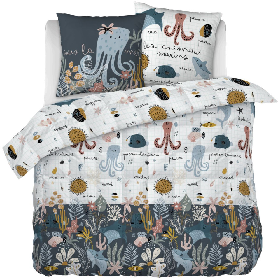 Couette matelassée et Taies OCTOPIA