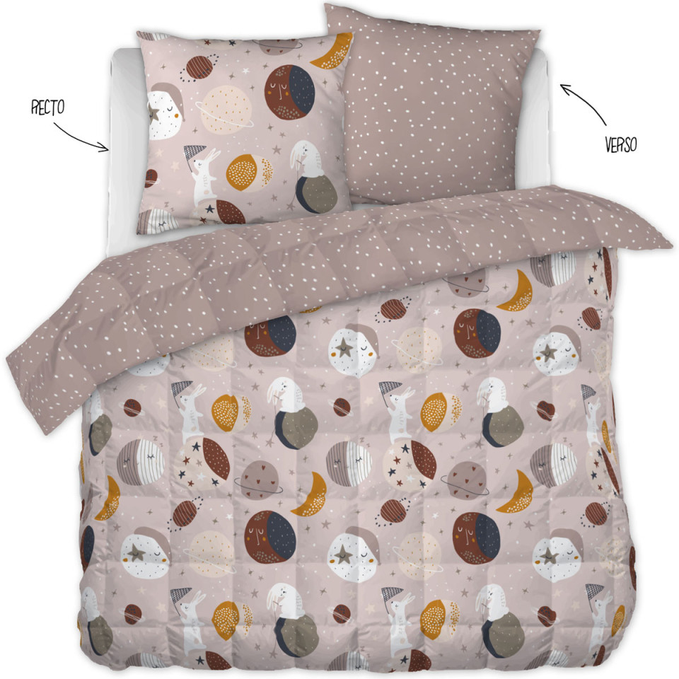 Couette et Taies Coton SKY DREAM