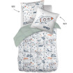 Couette et Taies Coton GALAXIE