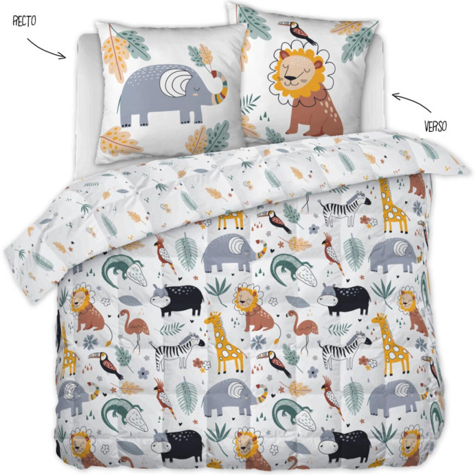Couette et Taies Coton SAVANE
