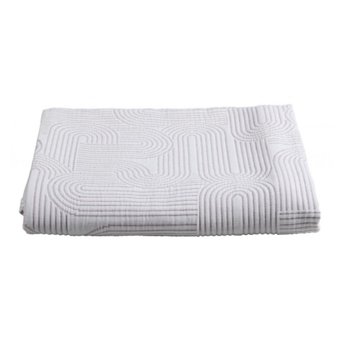 Plaid en coton KIKO – La Cerise sur le Gâteau | Impression Lin