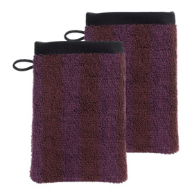 Lot 2 gants de toilette en Coton BIO CHARLY