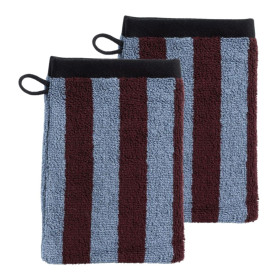Lot 2 gants de toilette en Coton BIO CHARLY