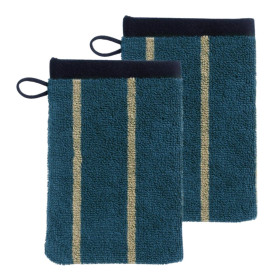 Lot 2 gants de toilette en Coton BIO CHARLY