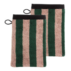 Lot 2 gants de toilette en Coton BIO CHARLY