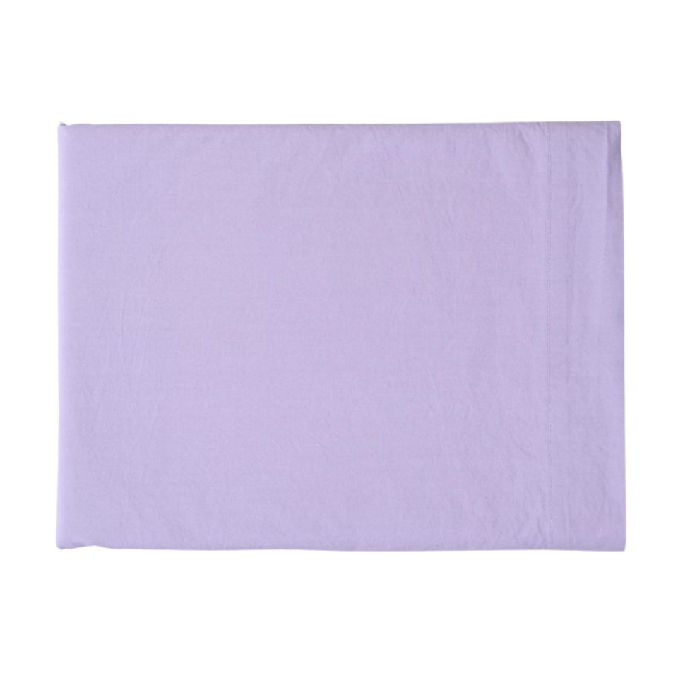 Drap Plat Percale de Coton BIO CELESTE