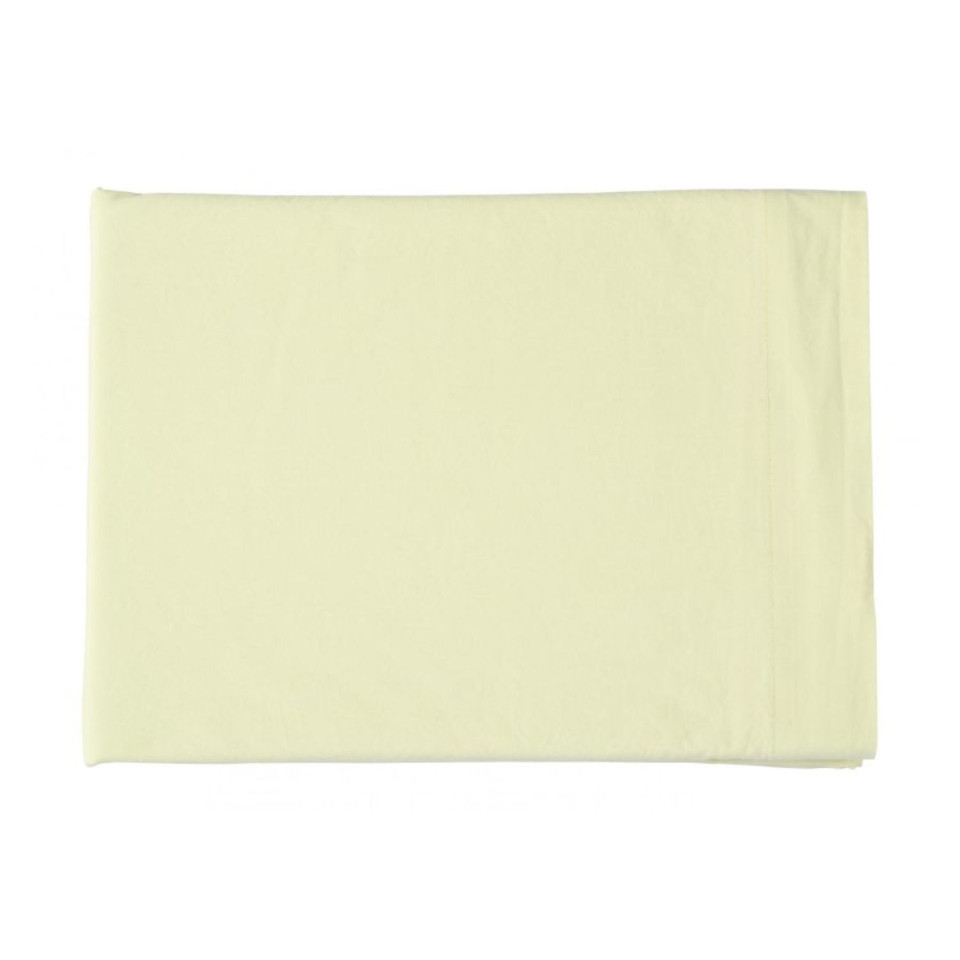 Drap Plat Percale de Coton BIO CELESTE