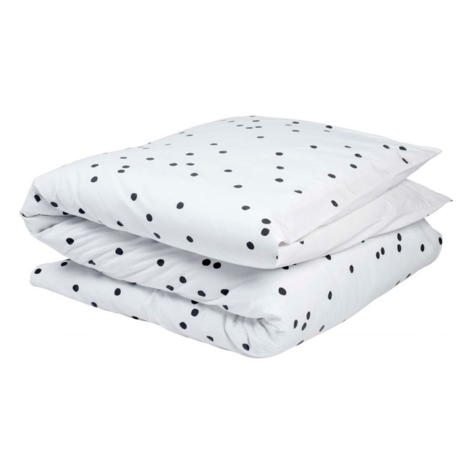 Housse de Couette Percale de Coton BIO ODETTE