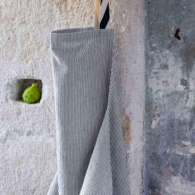 Tablier de cuisine en Coton Bio à Rayures ou Carreaux