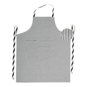 Tablier de cuisine en Coton Bio à Rayures ou Carreaux
