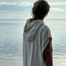 Poncho en Coton BIO MARINA