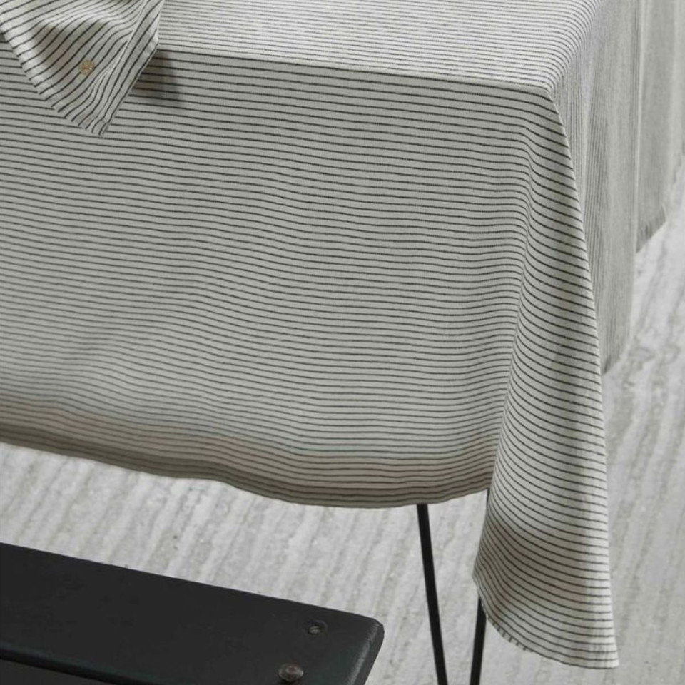 Nappe en coton BIO Rayures ou Carreaux