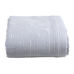 Jeté de lit en Coton tissé KIKO