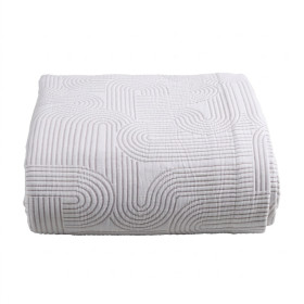 Jeté de lit en Coton tissé KIKO