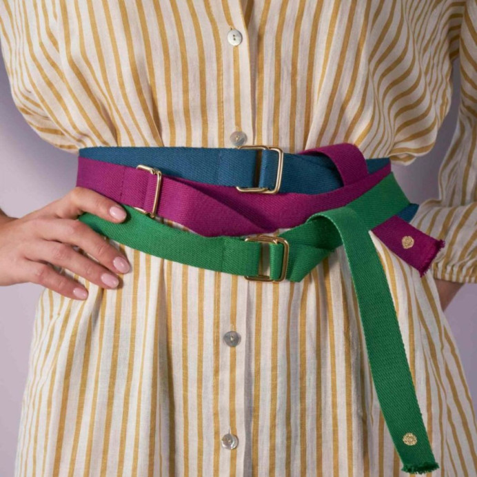 Ceinture URSULE – La Cerise sur le Gâteau﻿ | Impression Lin