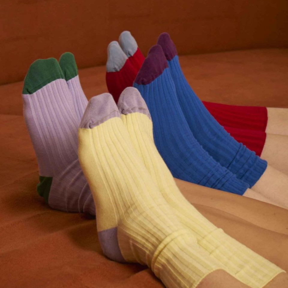 Chaussettes en Coton Bio YVETTE