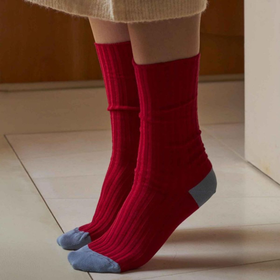 Chaussettes en Coton Bio YVETTE