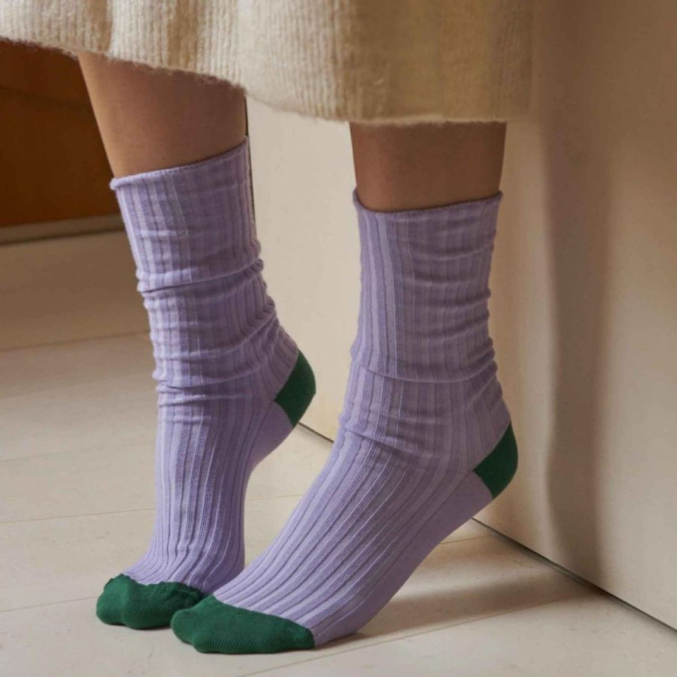 Chaussettes en Coton Bio YVETTE