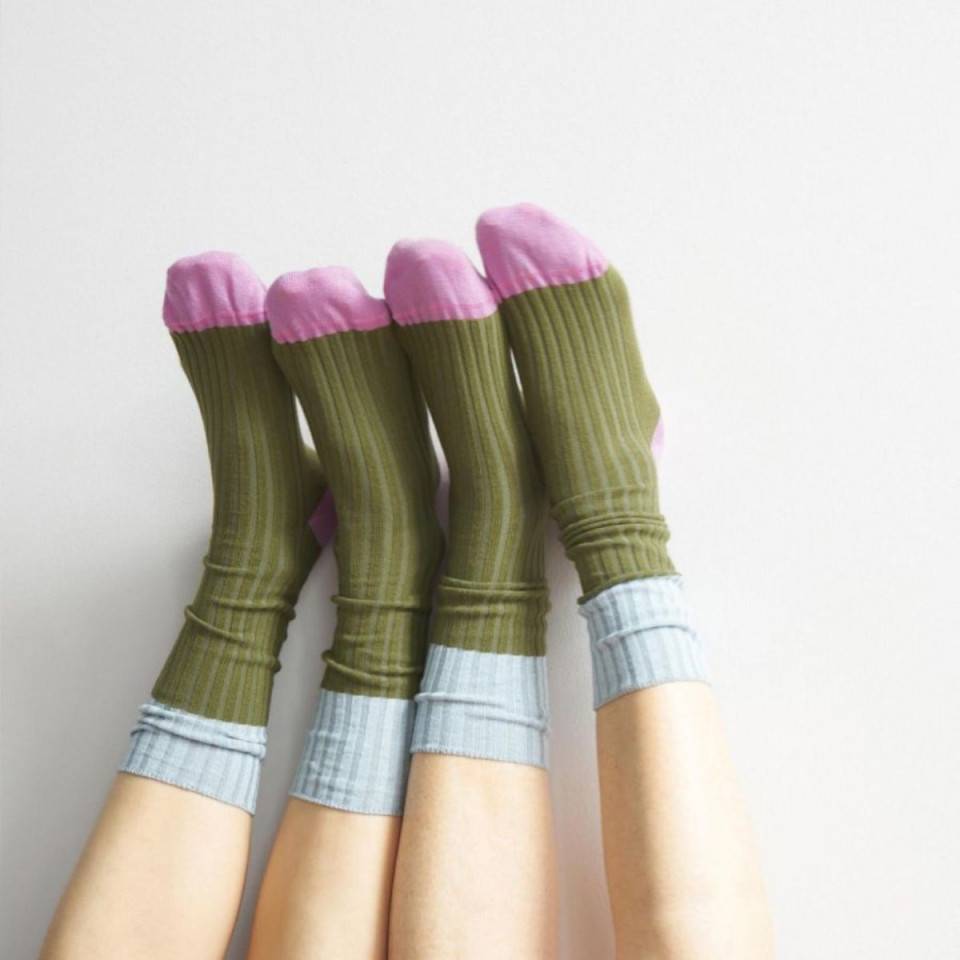 Chaussettes en Coton Bio YVETTE