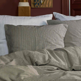 Housse de couette en Coton BIO Rayures ou Carreaux