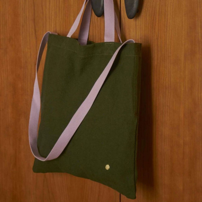 Sac Tote City en coton bio – La Cerise sur le Gâteau﻿ | Impression Lin
