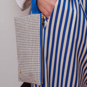 Pochette à anse en Coton Bio