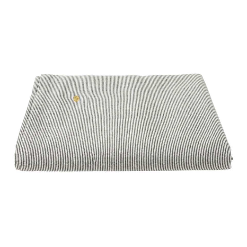 Nappe en coton BIO Rayures ou Carreaux  