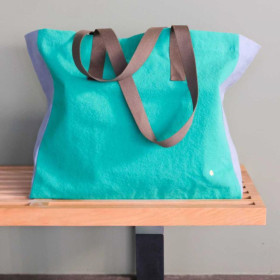 Sac Cabas en Coton Bio Unis ou Motifs