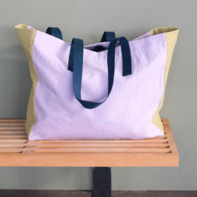 Sac Cabas en Coton Bio Unis ou Motifs