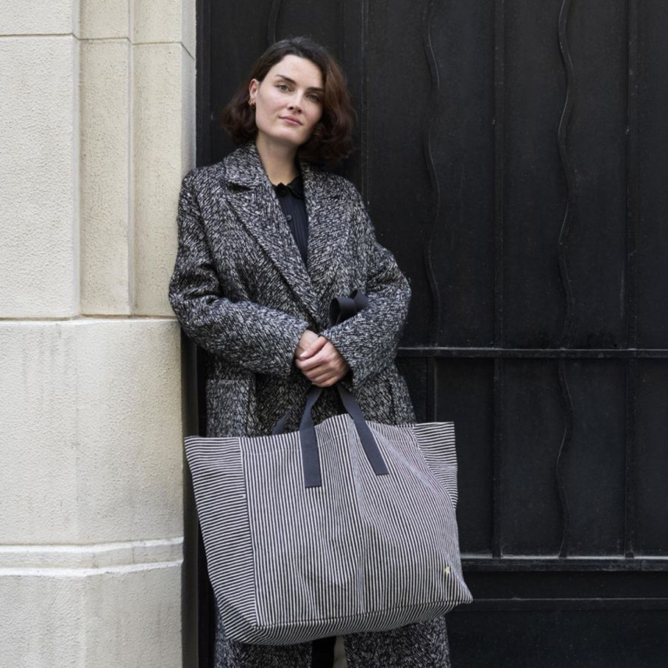 Sac Cabas en Coton Bio Unis ou Motifs