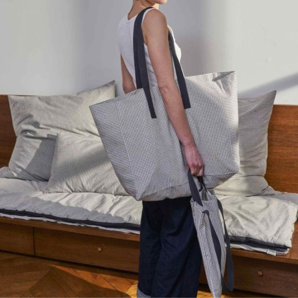 Sac Cabas en Coton Bio Unis ou Motifs