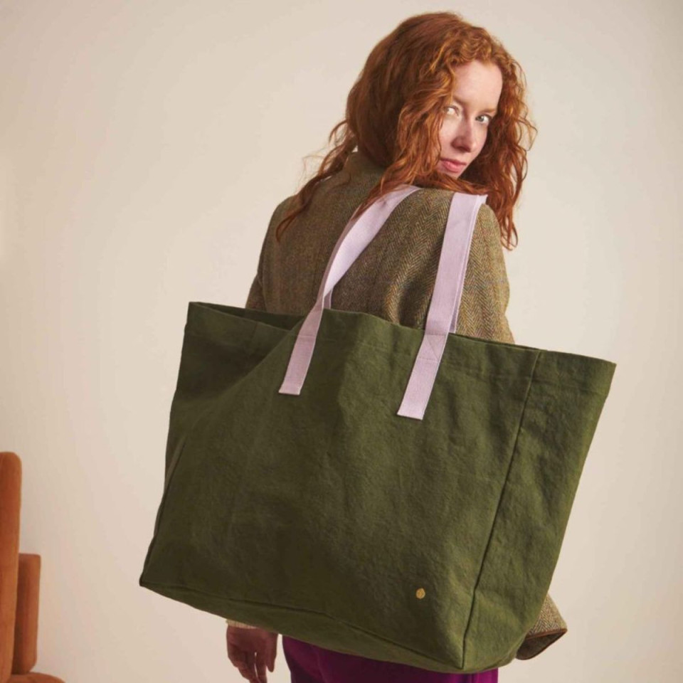 Sac Cabas en Coton Bio Unis ou Motifs