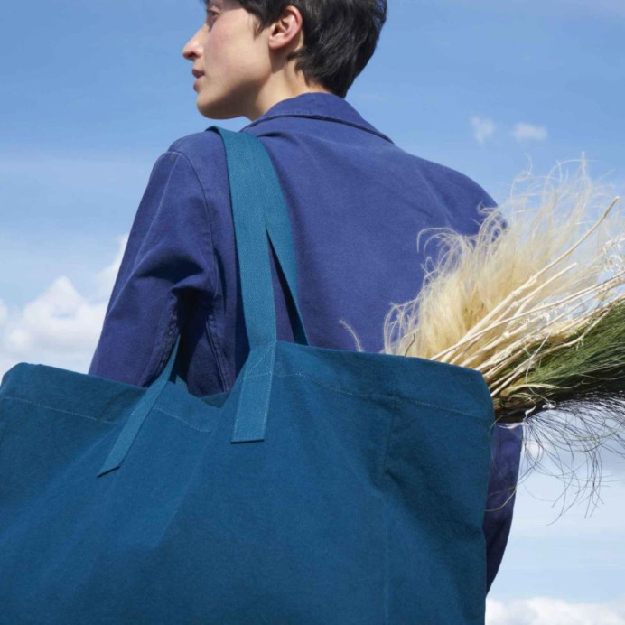 Sac cabas en coton bio – La Cerise sur le Gâteau﻿ | Impression Lin