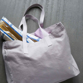 Sac Cabas en Coton Bio Unis ou Motifs