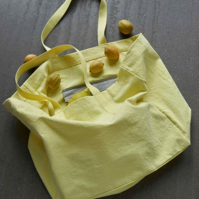 Sac cabas en coton bio – La Cerise sur le Gâteau﻿ | Impression Lin