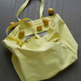 Sac Cabas en Coton Bio Unis ou Motifs