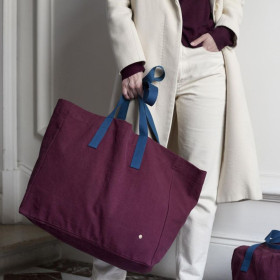 Sac Cabas en Coton Bio Unis ou Motifs