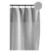 Rideau Double en Coton Bio Accroche Fourreau ou Pince