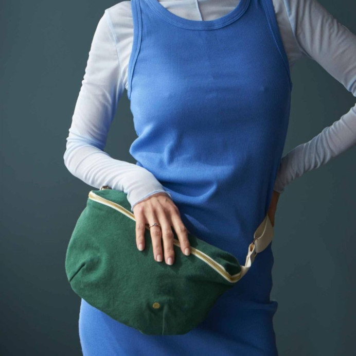 Sac banane en coton bio – La Cerise sur le Gâteau﻿ | Impression Lin