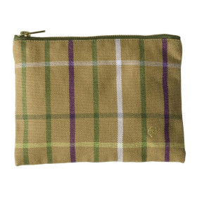 Pochette Zippée en Coton Bio 3 Formats Nombreux Designs