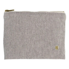 Pochette Zippée en Coton Bio 3 Formats Nombreux Designs