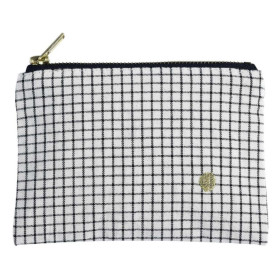 Pochette Zippée en Coton Bio