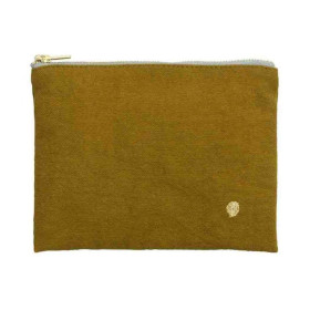 Pochette Zippée en Coton Bio