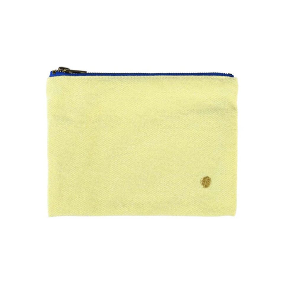 Pochette Zippée en Coton Bio