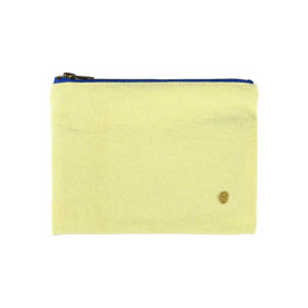 Pochette Zippée en Coton Bio